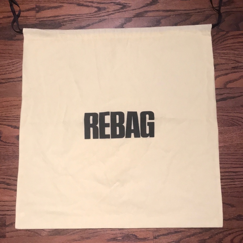 NWOT Rebag soft cotton storage bag. Never used.